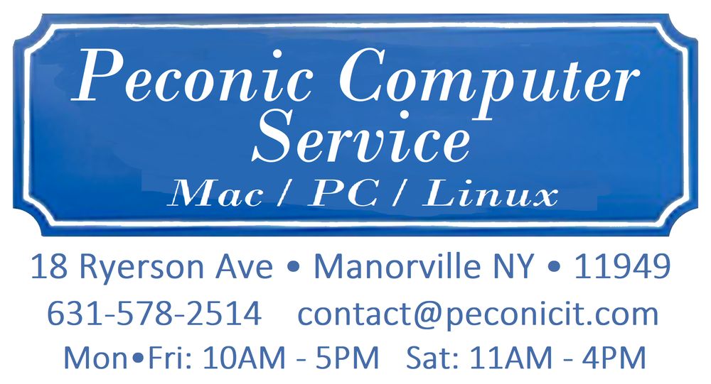 PECONIC COMPUTER SERVICE Request a Quote 18 Ryerson Ave, Manorville