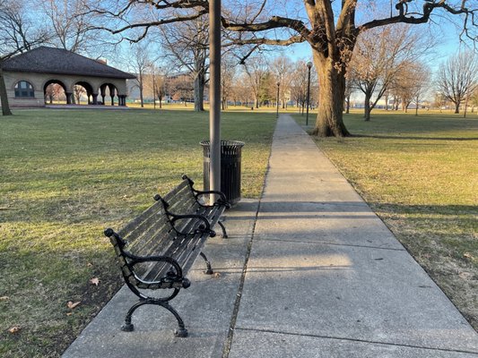 Photo of Historic Military Park at White River State Park - Indianapolis, IN, US.