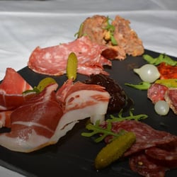 New York à Paris - Ardoise de charcuterie Oteiza (Pays basque français)