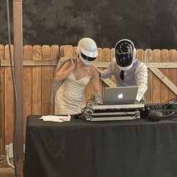Thanks for letting us use your DJ station for a photo opp Thanks for letting us use your DJ station for a photo opp