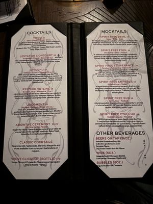 Menu photo 4 Arcana Spirit Lounge Vancouver, BC Menu photo 4 Arcana Spirit Lounge Vancouver, BC