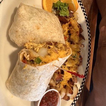 Black Bear Diner Fresno - Chorizo Breakfast Burrito (1360-1410 cals.) - Diners Near Me - Fresno, California Black Bear Diner Fresno - Chorizo Breakfast Burrito (1360-1410 cals.) - Diners Near Me - Fresno, California