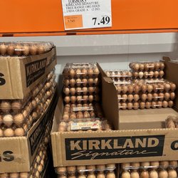 Costco Wholesale - Eggs two dozen