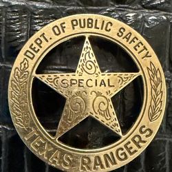 Haltom's Jewelers - This is a 10K Texas Ranger badge made by Haltom in 10K gold. We are trying to find any historical information about it.