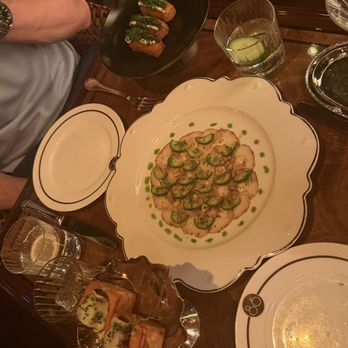 The Eighty Six - Hamachi Crudo - Seafood Near Me - New York, New York