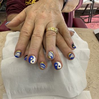 Exquisite Nails - This is just one example of her artistry. Truly amazing - Nail Salons Near Me - Tucson, Arizona