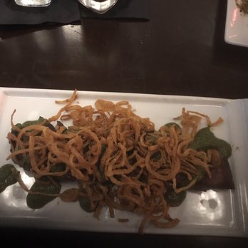 Therapy - I went for the steak with onion sting! Yes I eat my steak well done and yes it was still fantastic - Bars Near Me - Las Vegas, Nevada Therapy - I went for the steak with onion sting! Yes I eat my steak well done and yes it was still fantastic - Bars Near Me - Las Vegas, Nevada
