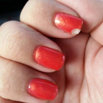 Angel's Nail & Spa - After 4 days... - Nail Salons Near Me - Riverside, California