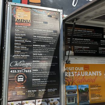 Los Chilangos - Menu - Food Trucks Near Me - Kirkland, Washington