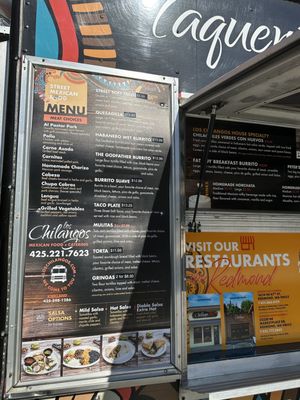 Menu photo 8 Los Chilangos Kirkland, WA