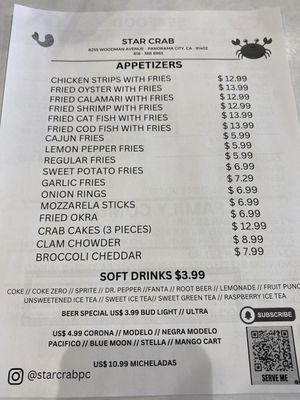 Menu photo 6 Star Crab San Fernando Valley, CA Menu photo 6 Star Crab San Fernando Valley, CA