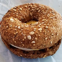 Dunkin' - Bacon, Egg and Cheese Bagel at Dunkin Cleveland Hopkins