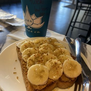 Zen Coffee Company - Honeybee Toast - Coffee & Tea Near Me - Lincoln, Nebraska Zen Coffee Company - Honeybee Toast - Coffee & Tea Near Me - Lincoln, Nebraska