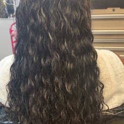 Yohanna Dominican Hair Salon - My hair before her magic