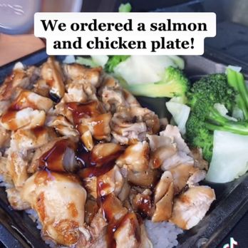 K-Grill - Chicken plate (rice, boiled veggies, grilled chicken, teriyaki sauce) - Korean Near Me - Huntington Beach, California K-Grill - Chicken plate (rice, boiled veggies, grilled chicken, teriyaki sauce) - Korean Near Me - Huntington Beach, California