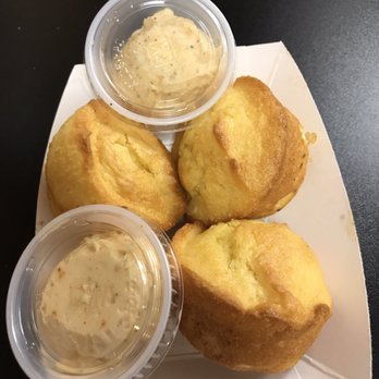 Kue'd Smokehouse - Cornbread with a spicy butter - Smokehouse Near Me - Waukee, Iowa Kue'd Smokehouse - Cornbread with a spicy butter - Smokehouse Near Me - Waukee, Iowa