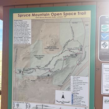 Spruce Mountain Open Space - Douglas County - Map - Hiking Near Me - Larkspur, Colorado