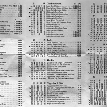 North Garden Restaurant - the menu of the north garden restaurant - Chinese Near Me - Coquitlam, British Columbia