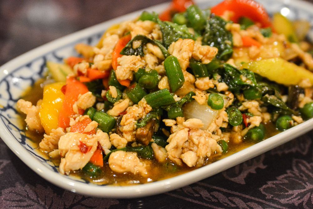 Food from Chada Thai Cuisine