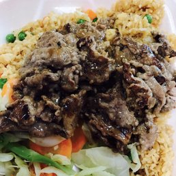 Beef Teriyaki with fried rice