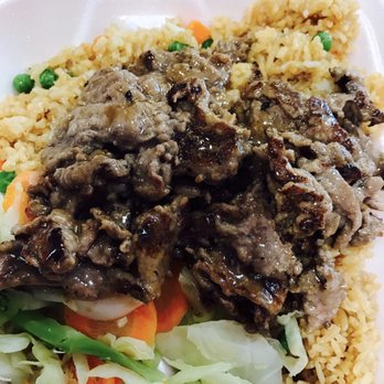 Sarku Japan - Beef Teriyaki with fried rice - Japanese Near Me - Fort Hood, Texas