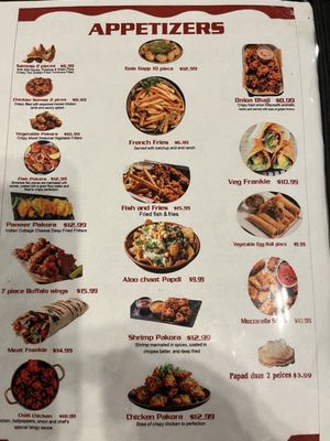 Menu photo 1 Golden Punjab Fresno, CA