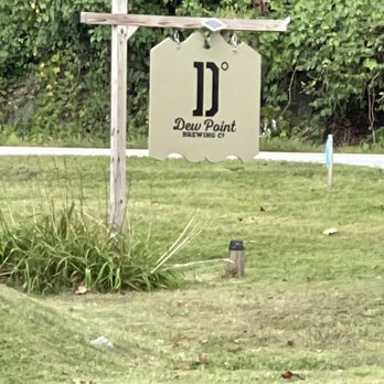 Dew Point Brewing Company - Sign at entrance - Breweries Near Me - Yorklyn, Delaware