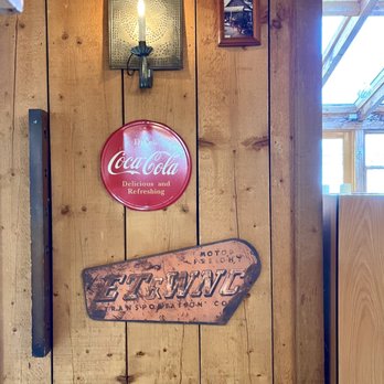 Fred's Backside Deli - Interesting - both rustic and eclectic decor - Downstairs at deli where you can order breakfast or lunch (730a-3p) - Delis Near Me - Beech Mountain, North Carolina