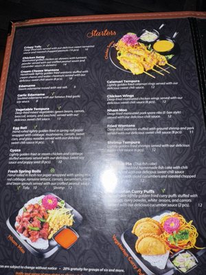 Menu photo 3 Signature Thai Cuisine La Mesa, CA