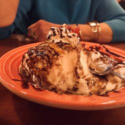 Deep fried ice cream