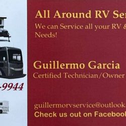around RV service - All around RV service business card