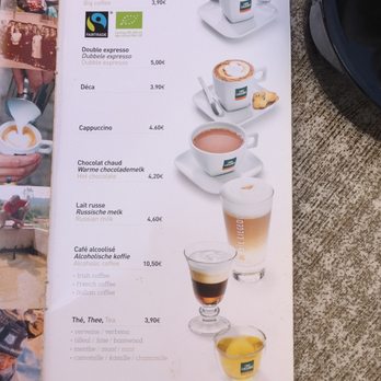 Cafe Liegeois - Coffee and Tea Menu - Cafes Near Me - Brussels, BRU