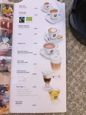 Menu photo 1 Cafe Liegeois Brussels, BRU