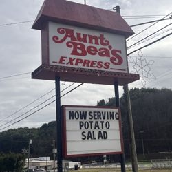 Aunt Bea's BBQ - Signage