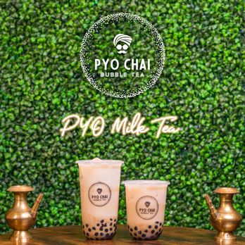 PYO Chai - two cups of bubble tea on a table - Bubble Tea Near Me - Hicksville, New York