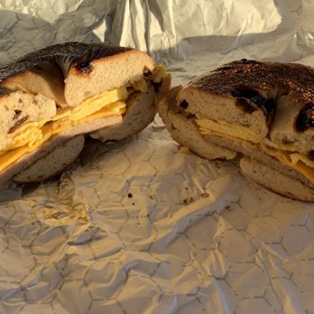 The Bagel Man - Cinnamon Raisin breakfast bagel sandwich with cheese, egg, and sausage. $5 - Delis Near Me - Phoenix, Arizona The Bagel Man - Cinnamon Raisin breakfast bagel sandwich with cheese, egg, and sausage. $5 - Delis Near Me - Phoenix, Arizona