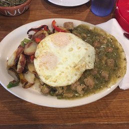 Chile Verde Breakfast Plate