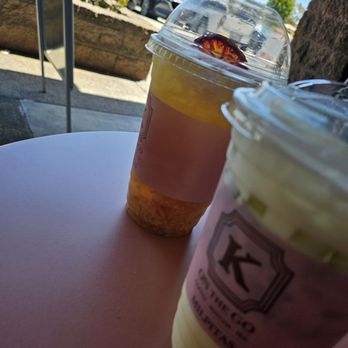 Latthe Roast & Toast - Peach lychee crush, regular sugar, regular ice - Coffee & Tea Near Me - Milpitas, California