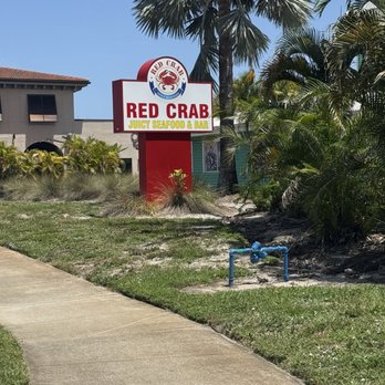 Red Crab Juicy Seafood - Red crab sign - Seafood Near Me - Melbourne, Florida