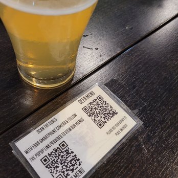New Realm Brewing - QR codes at each table - Breweries Near Me - Virginia Beach, Virginia New Realm Brewing - QR codes at each table - Breweries Near Me - Virginia Beach, Virginia