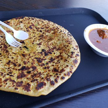 Paratha Grill - Gobi paratha & dhaba chicken (special paratha combo) - Indian Near Me - Artesia, California