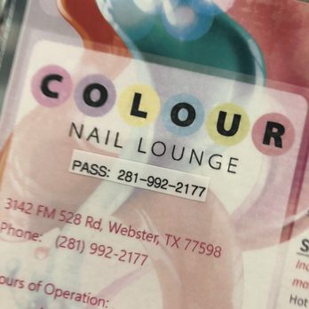Colour Nail Lounge - Phone menu cover - Nail Salons Near Me - Webster, Texas Colour Nail Lounge - Phone menu cover - Nail Salons Near Me - Webster, Texas