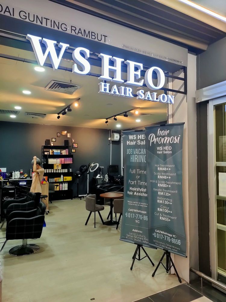 WS HEO HAIR SALON Updated July 2024 LOT G1, LOTUS'S, TAMAN, Mutiara