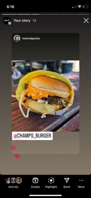 Champs Burgers by null