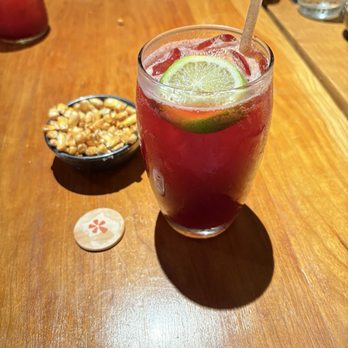 SuViche - Sushi and Ceviche - Chicha Maracuya Cocktail - Sushi Bars Near Me - Doral, Florida SuViche - Sushi and Ceviche - Chicha Maracuya Cocktail - Sushi Bars Near Me - Doral, Florida