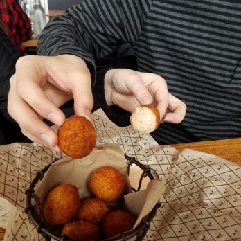 Blatt Beer & Table - Mac and cheese balls - Gastropubs Near Me - Omaha, Nebraska Blatt Beer & Table - Mac and cheese balls - Gastropubs Near Me - Omaha, Nebraska