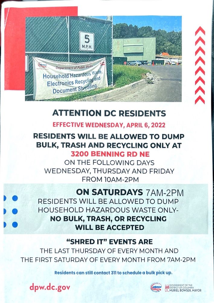 Fort Totten Trash Transfer Station - social services organization in Washington, DC, DC