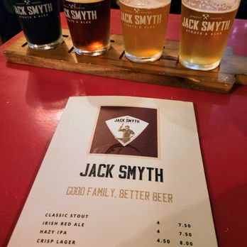 The Boxty House - Jack Smyth Beer Sampler - Irish Near Me - Dublin, D The Boxty House - Jack Smyth Beer Sampler - Irish Near Me - Dublin, D
