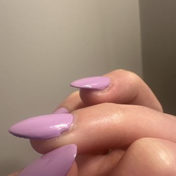 Queen Bee Nails and Spa - Chipped nail right after it was done - Nail Salons Near Me - Brighton, Massachusetts Queen Bee Nails and Spa - Chipped nail right after it was done - Nail Salons Near Me - Brighton, Massachusetts