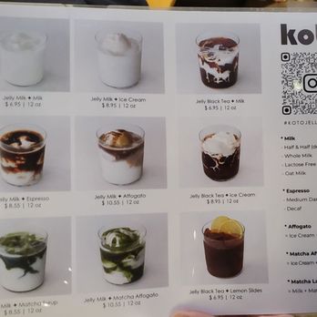 Koto Jelly Coffee - Menu - Coffee & Tea Near Me - Seattle, Washington Koto Jelly Coffee - Menu - Coffee & Tea Near Me - Seattle, Washington
